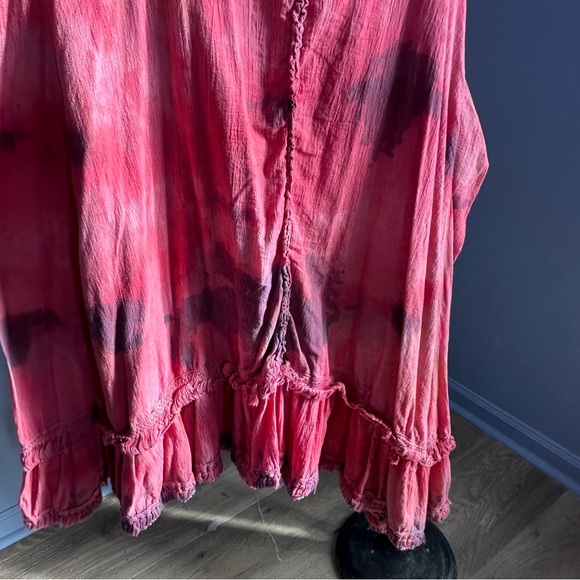 Jaded Gypsy Flowy Pink Sleeveless Dress - Picture 3 of 6